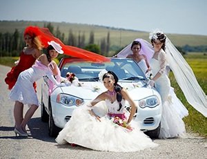 Как выбрать автомобиль на свадьбу? 