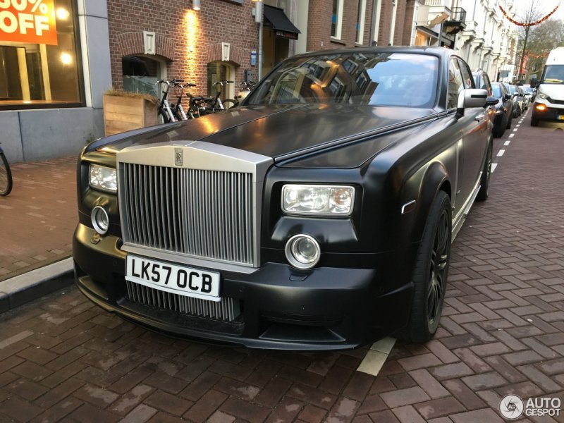 Редкий Rolls-Royce Phantom в исполнении Mansory