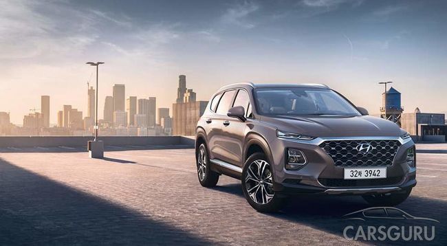 Официальные сведения о кроссовере Hyundai Santa Fe 2019