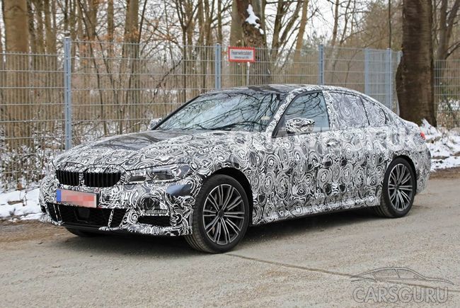 Замечен BMW 3 нового поколения. Фото