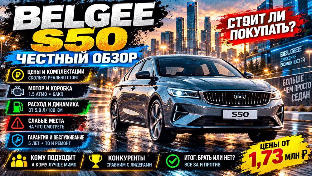 Belgee S50 – честный обзор цены, комплектации, расход, слабые места и стоит ли покупать Belgee S50 – честный обзор цены, комплектации, расход, слабые места и стоит ли покупать
