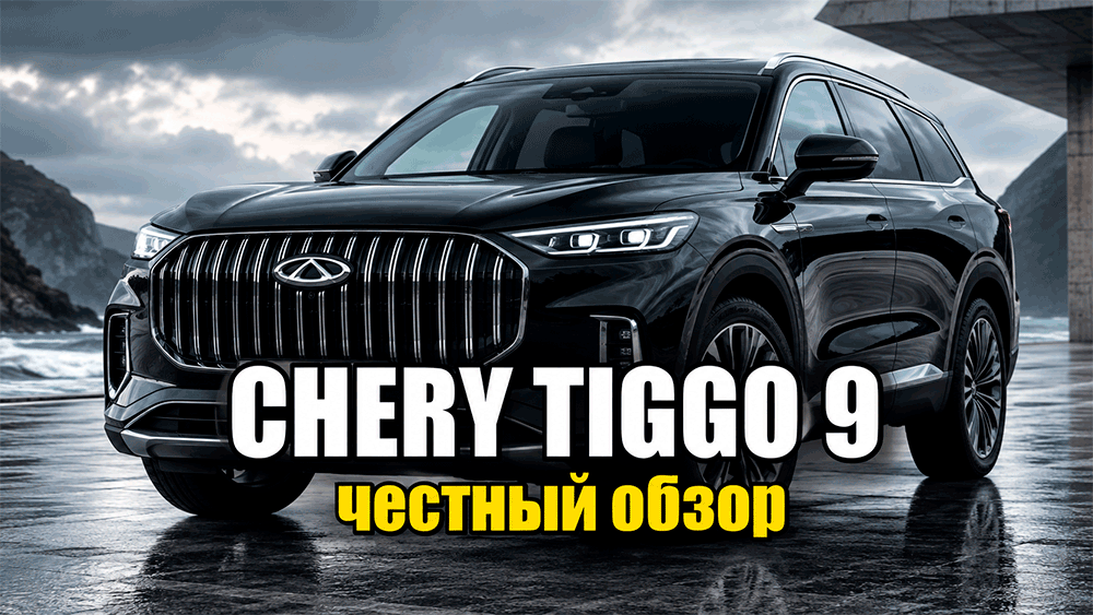 Chery Tiggo 9 – честный обзор цены, комплектации, расход, слабые места и стоит ли покупать
