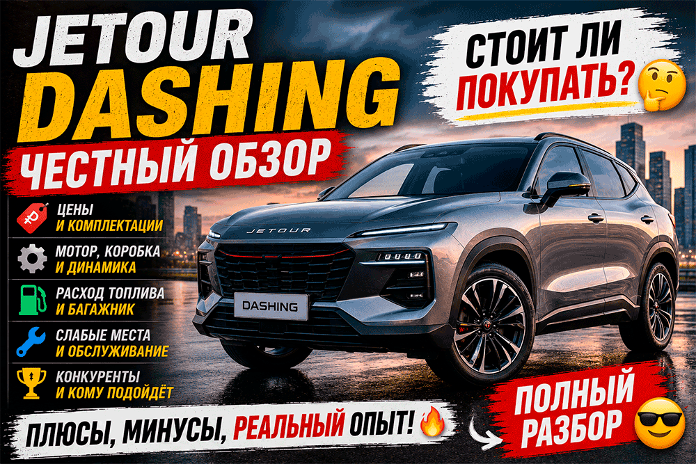 JETOUR DASHING – честный обзор цены, комплектации, расход, слабые места и стоит ли покупать JETOUR DASHING – честный обзор цены, комплектации, расход, слабые места и стоит ли покупать