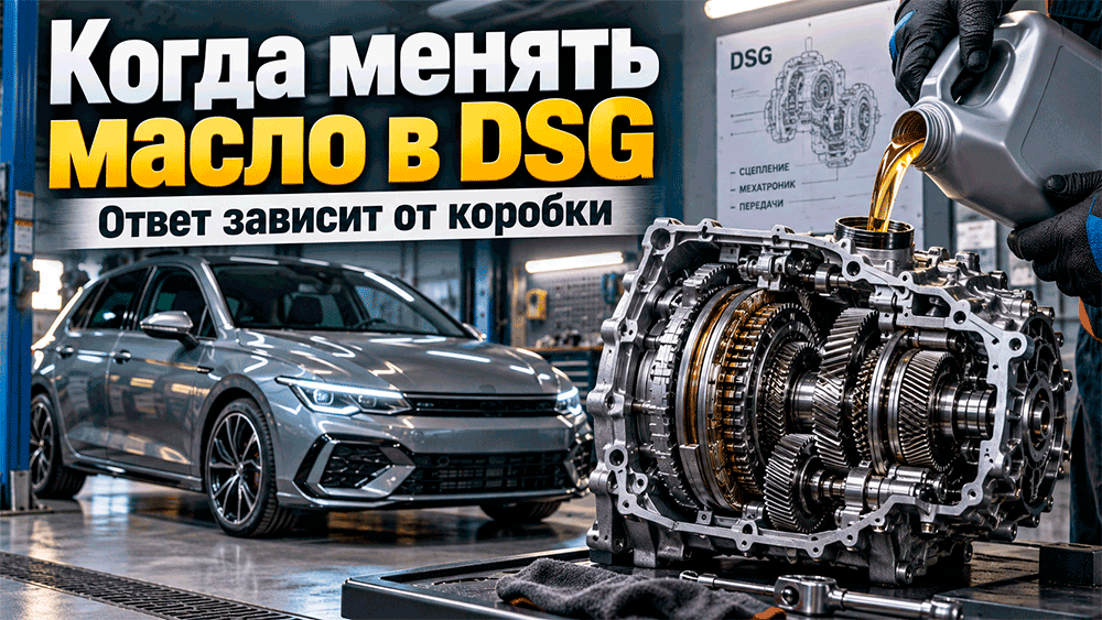 Когда менять масло в DSG ответ зависит от коробки Когда менять масло в DSG ответ зависит от коробки