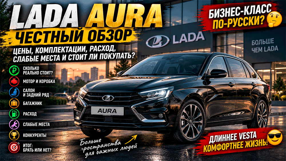 LADA Aura – честный обзор, цены, комплектации, расход, слабые места и стоит ли покупать LADA Aura – честный обзор, цены, комплектации, расход, слабые места и стоит ли покупать