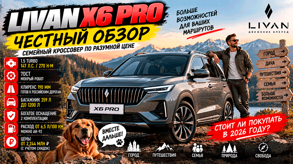 LIVAN X6 Pro – честный обзор цены, характеристики, комплектации, расход, слабые места, конкуренты и стоит ли покупать LIVAN X6 Pro – честный обзор цены, характеристики, комплектации, расход, слабые места, конкуренты и стоит ли покупать
