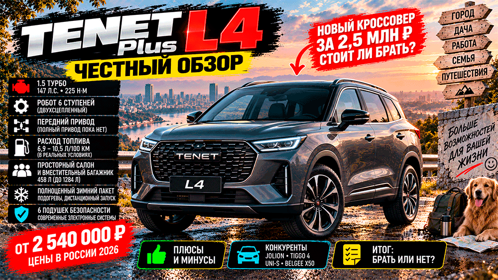 TENET Plus L4 – честный обзор, цены, комплектации, расход, слабые места и стоит ли покупать