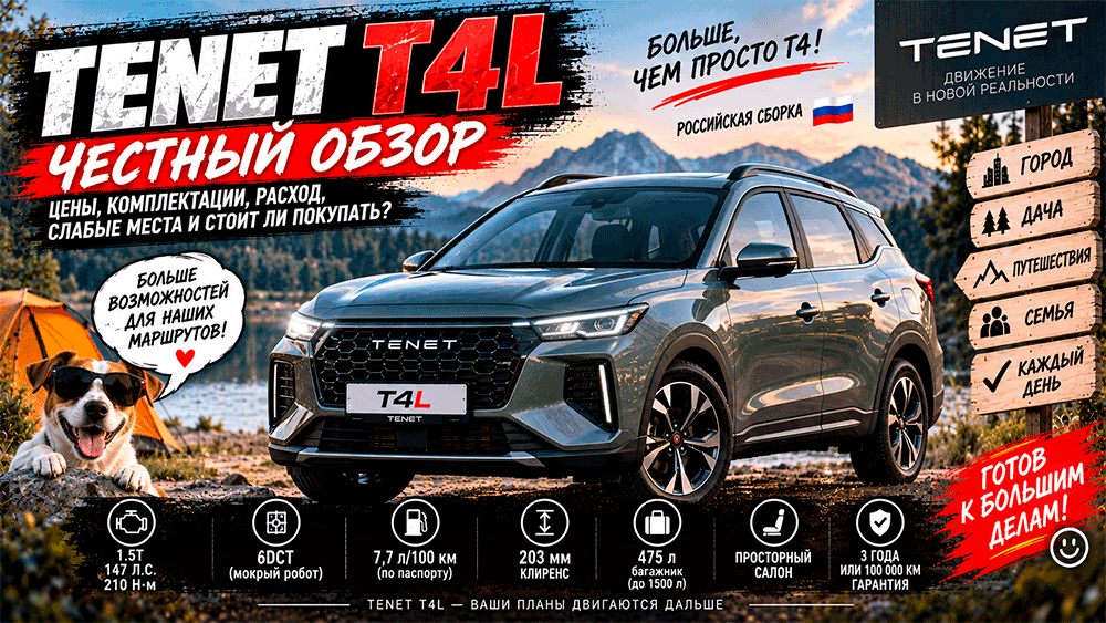 TENET T4L – честный обзор цены, комплектации, расход, слабые места и стоит ли покупать