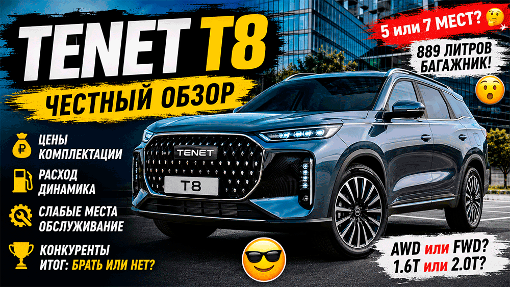 TENET T8 – честный обзор цены, комплектации, расход, слабые места и стоит ли покупать TENET T8 – честный обзор цены, комплектации, расход, слабые места и стоит ли покупать